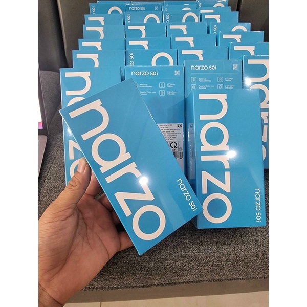 Điện thoại Realme Narzo 50i  - Pin Trâu 5000mAh, Màn Hình Lớn 6.5 inch, 2 Sim 2 Sóng
