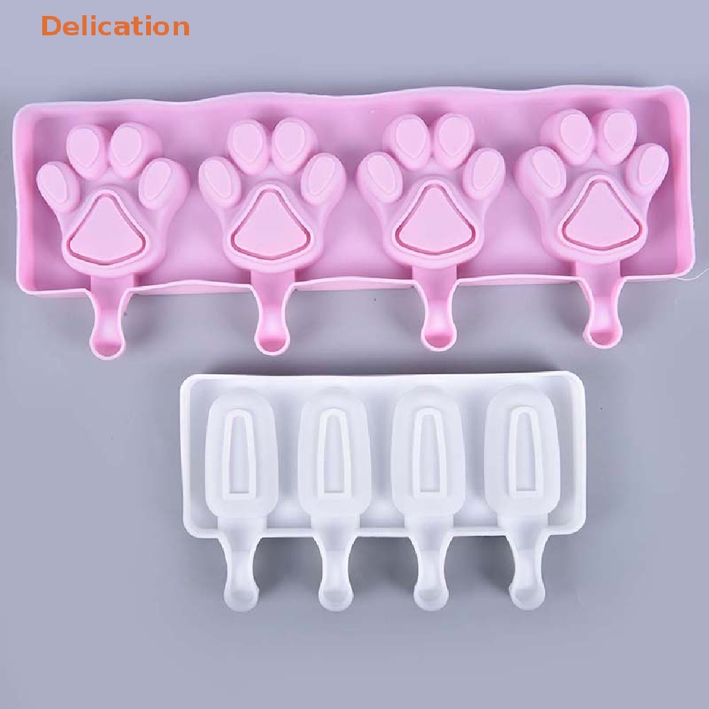 Khuôn Silicone Làm Kem Que Tiện Dụng