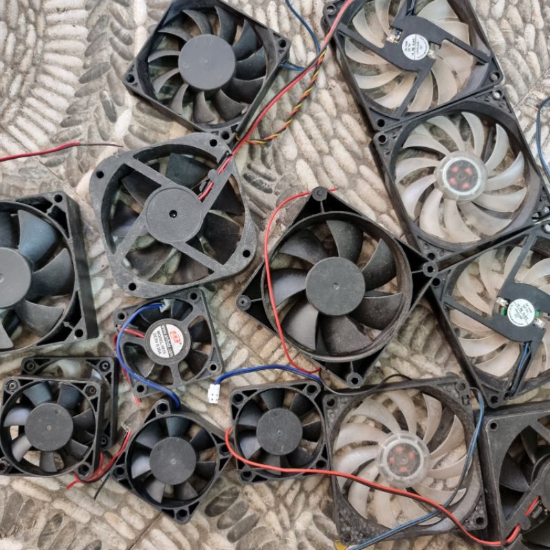Fan quạt tản nhiệt 5v kích thước các loại