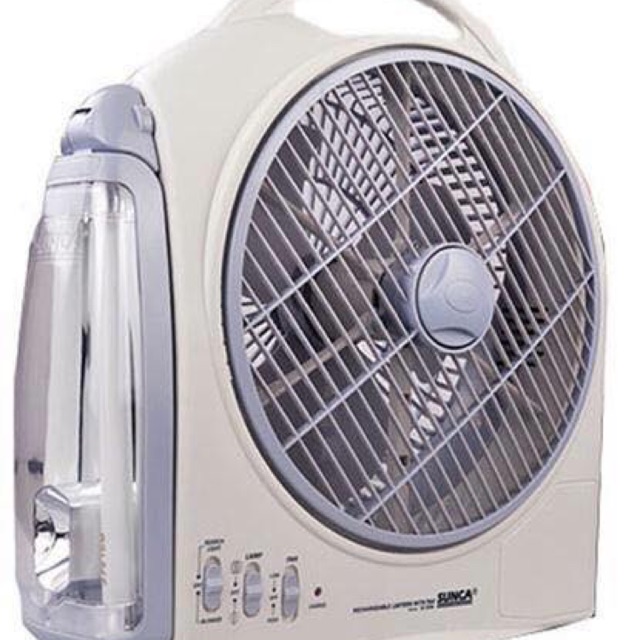 Quạt tích điện có đèn