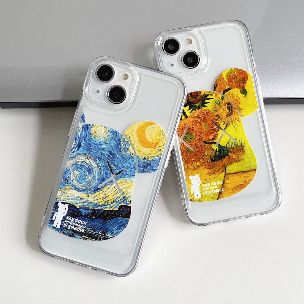 Ốp Điện Thoại Hình Tranh Van Gogh Cho iPhone 7 8 7Plus 8Plus X XS XR XSMAX 11 11Pro 11Pro Max 12 12Pro 12Promax 13 13Pro 13Pro Max