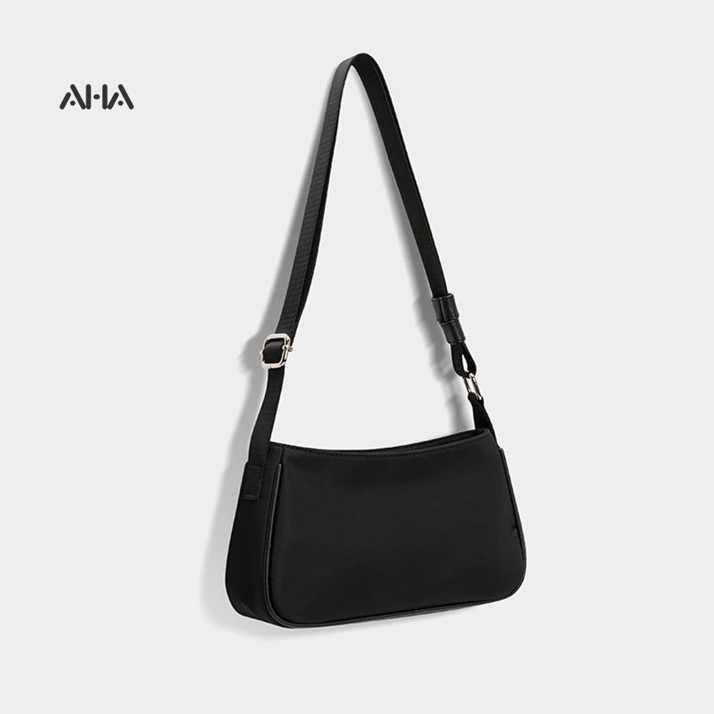 Túi xách đeo vai AHA official vải oxford phong cách vintage dễ phối đồ thời trang
