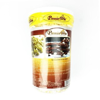 Socola chip trắng Premier 500g