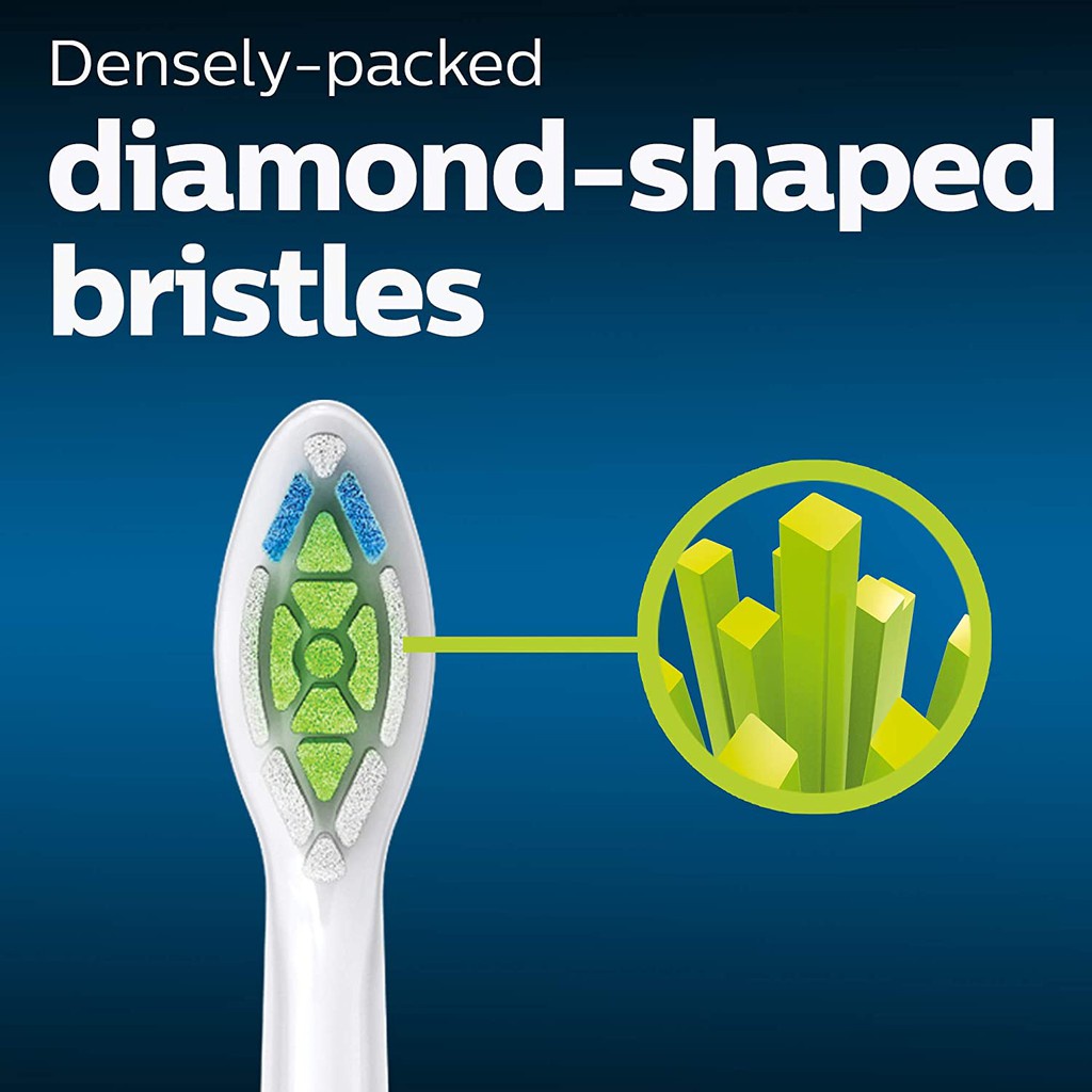 Combo 4 Đầu bàn chải điện Philips Sonicare W Diamond Clean