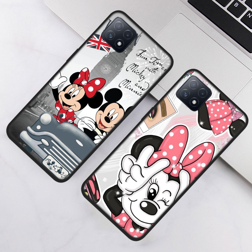 Ốp Điện Thoại Dẻo Họa Tiết Hoạt Hình Mickey Minnie Cho Huawei Nova 5T 4E 3 3i 2i Mate 20 10 Lite Pro FO59