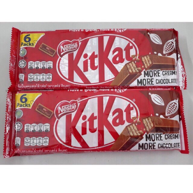 combo 6 thanh kitkat 2f date 3/2022