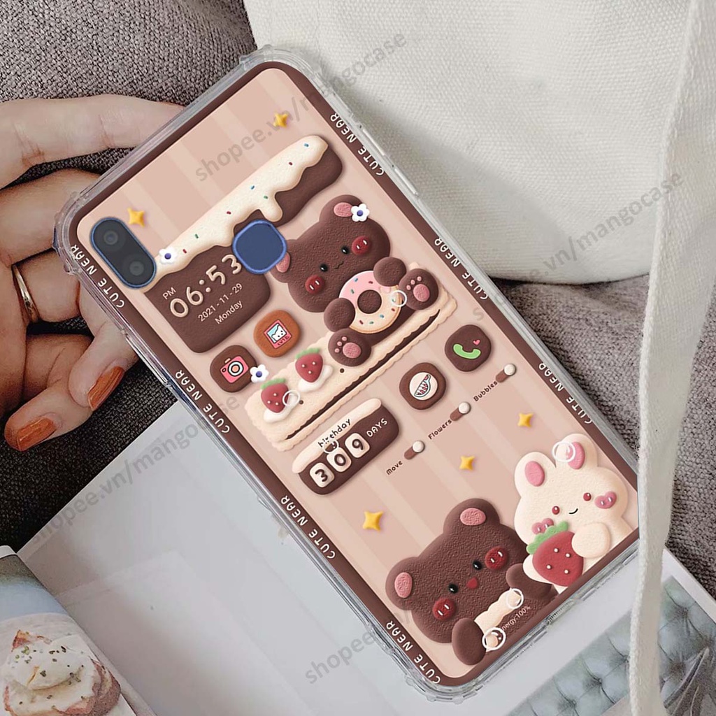 Ốp lưng Vsmart Joy 1 / Joy 1 Plus / Joy1+ hình gấu, thỏ, đồng hồ cute dễ thương