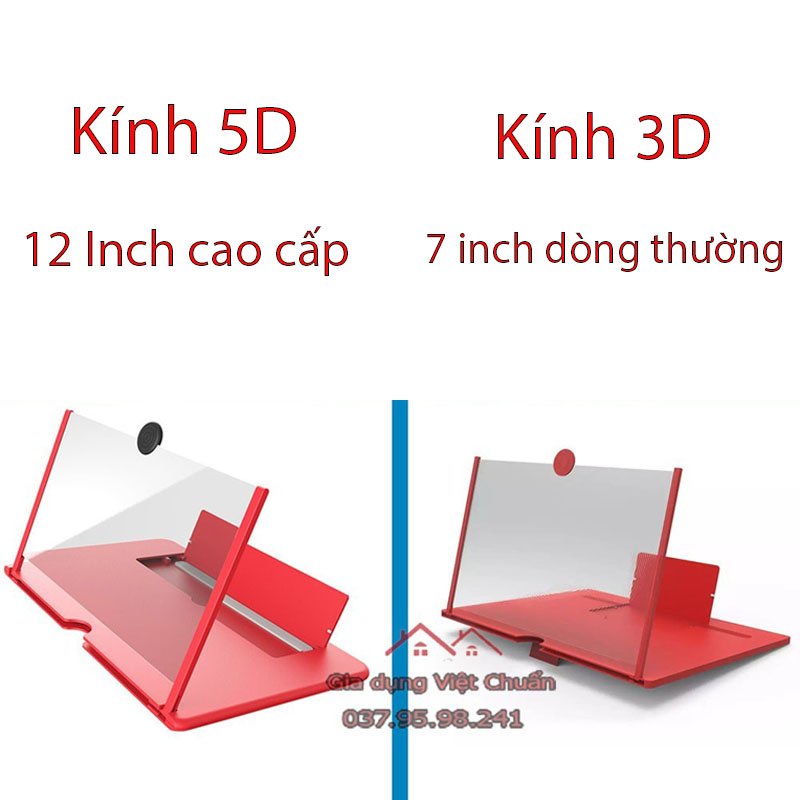 Phóng to màn hình điện thoại với kính Zoom màn hình điện thoại siêu lớn sắc nét 5D - Gia Dụng Việt Chuẩn sk277