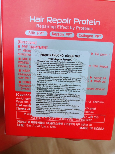 PROTEIN Phục Hồi Tóc Nát -Hàng Chuẩn Công ty | BigBuy360 - bigbuy360.vn