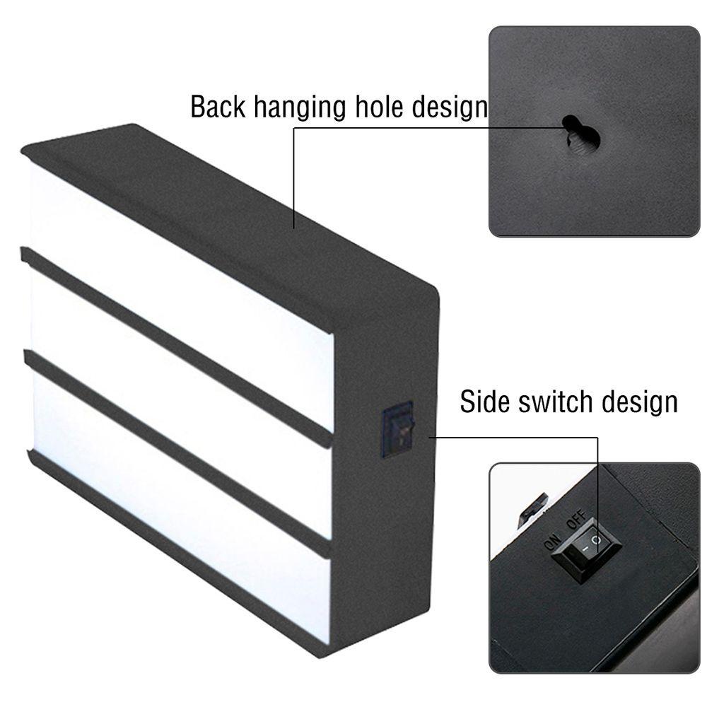 Hộp Đèn Led Khổ A6 Có Chữ Home Xinh Xắn
