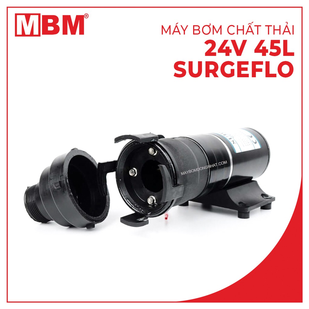 [XẢ HÀNG TỒN KHO][NHẬP MÃ GIẢM NGAY 5%]Máy bơm chất thải 24V 144W 45L SURGEFLO - hỗ trợ kỹ thuật trọn đời | BigBuy360 - bigbuy360.vn
