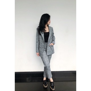 Set áo Blazer và quần Baggy