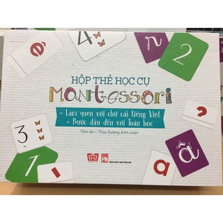 Hộp Thẻ Học Cụ Montessori: Làm Quen Với Chữ Cái Tiếng Việt - Bước Đầu Đến Với Toán Học
