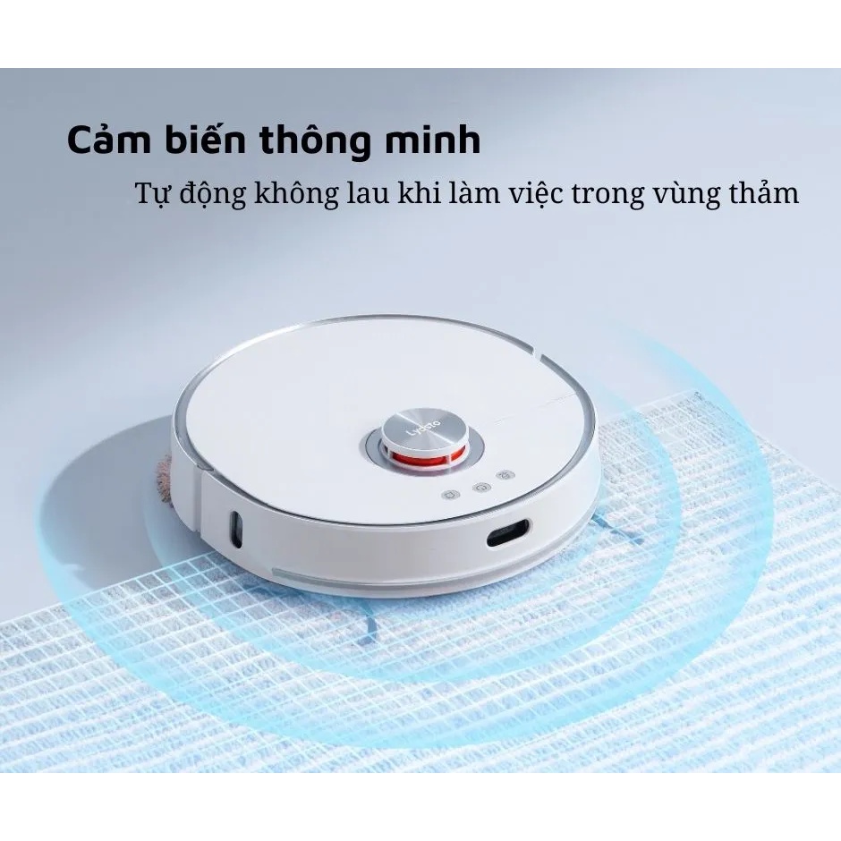 Robot hút bụi Xiaomi Lydsto W2 tự động giặt sấy giẻ, tự động hút rác Bản quốc tế bảo hành 12 tháng