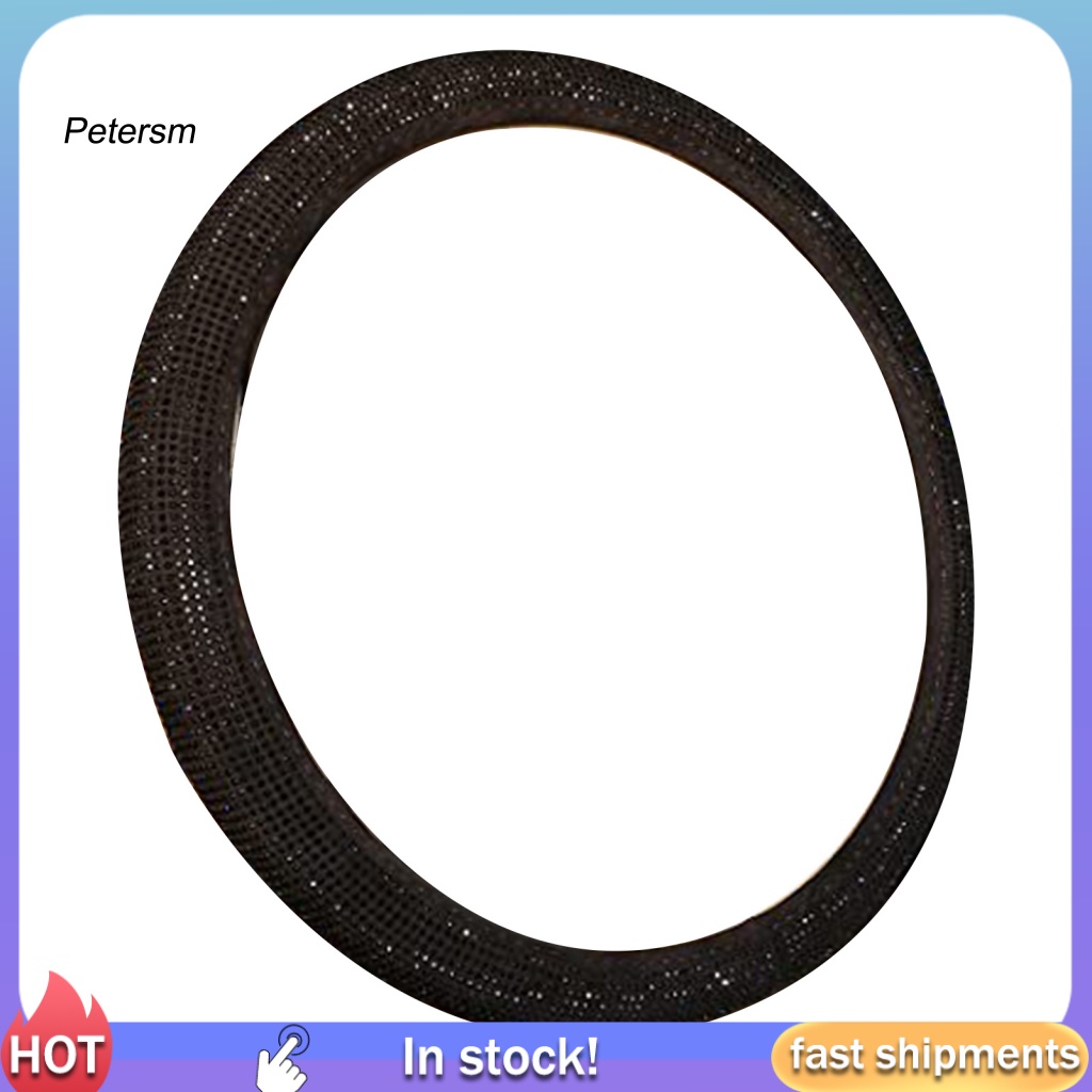 Vỏ Bọc Vô Lăng Xe Hơi Bằng Nhựa PP Đính Hạt Lấp Lánh