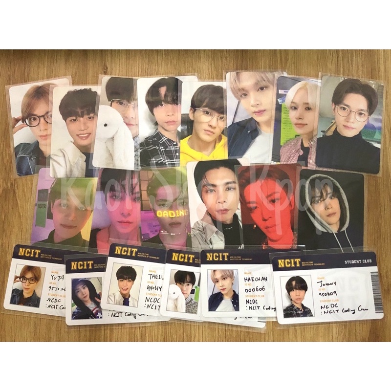 Photocard ảnh NCT 127 NCIT