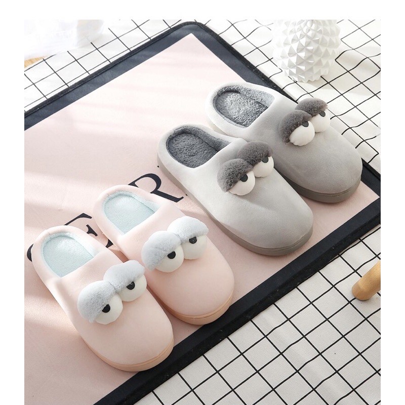 Dép bông đôi mắt 👀