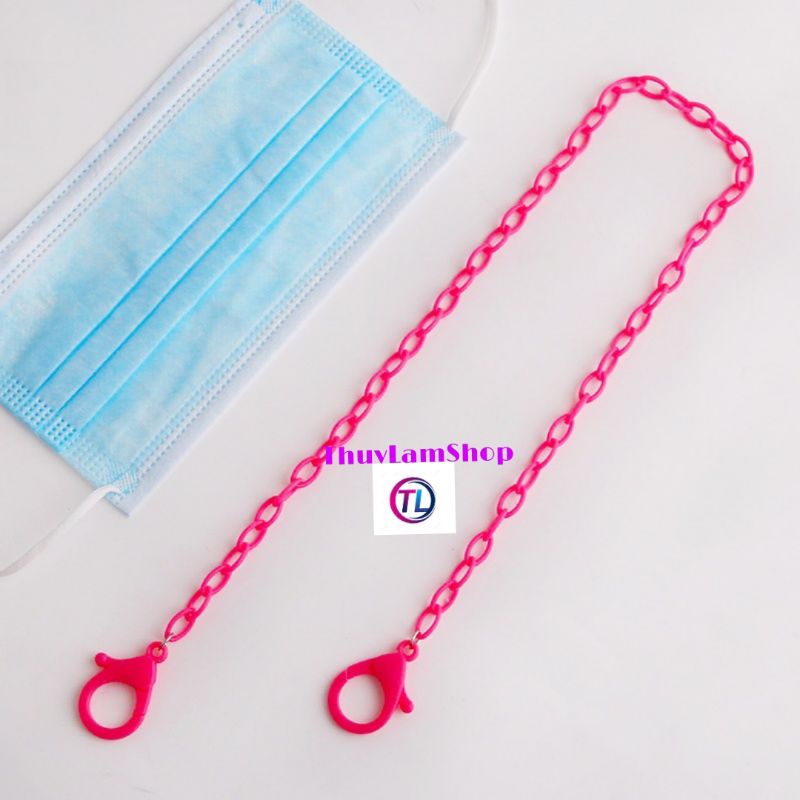 Dây đeo trang trí khẩu trang, kính mắt chống rơi trượt tiện lơi thời trang