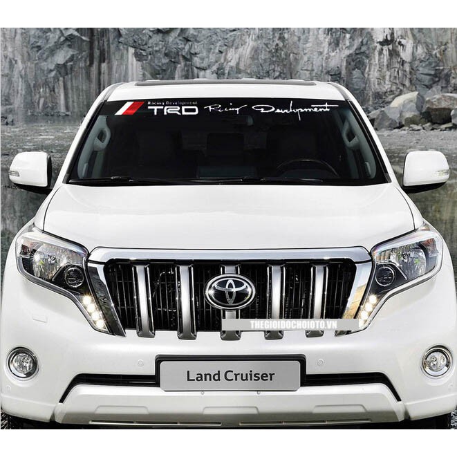 Dải Tem Decal TRD Dán Kính Lái ô Tô Phong Cách Thể Thao Ms-146