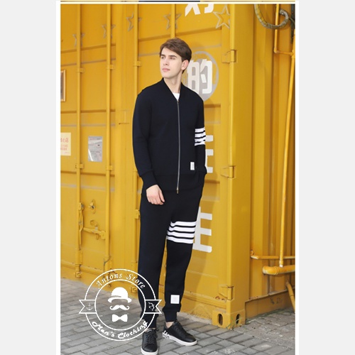 Áo Bomber Thom Browne Nỉ