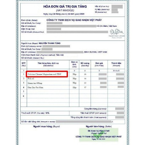 DATE T12.23 Viên Uống Kirkland Calcium Citrate Magnesium &amp; ZinC - 500v - Mỹ