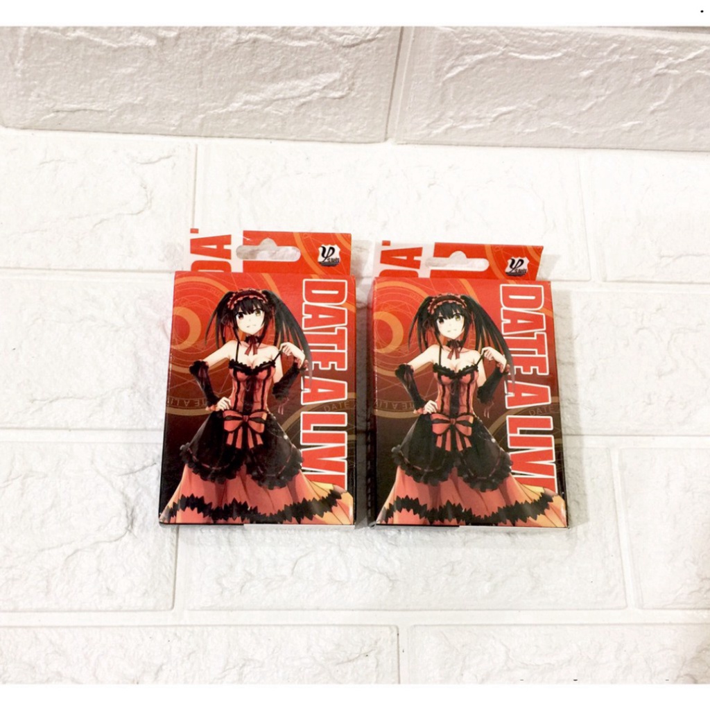 Bộ bài tú lơ khơ Date A Live 54 ảnh khác nhau in hình anime manga