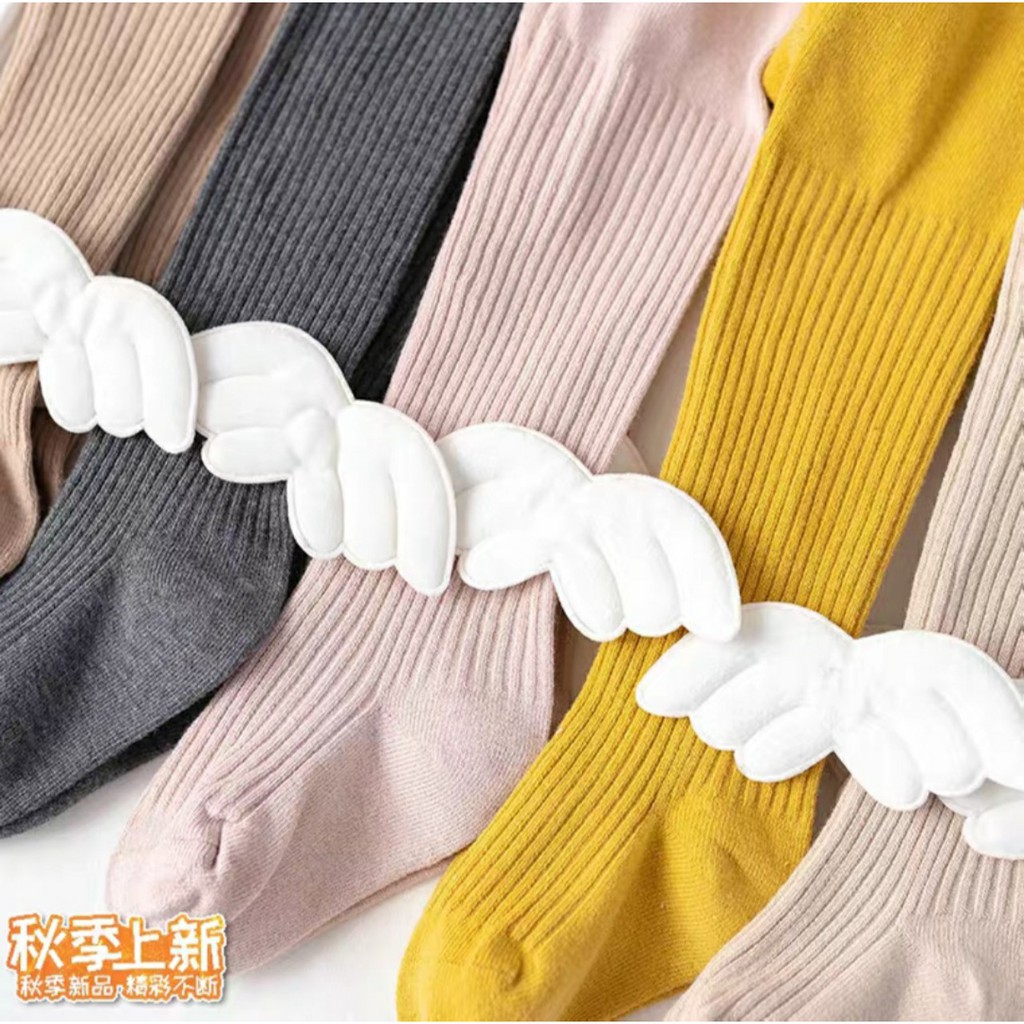 [Hàng đẹp free ship] Quần tất legging liền bàn cánh thiên thần cho bé sơ sinh đến 6 tuổi (hàng Quảng Châu chất đẹp)