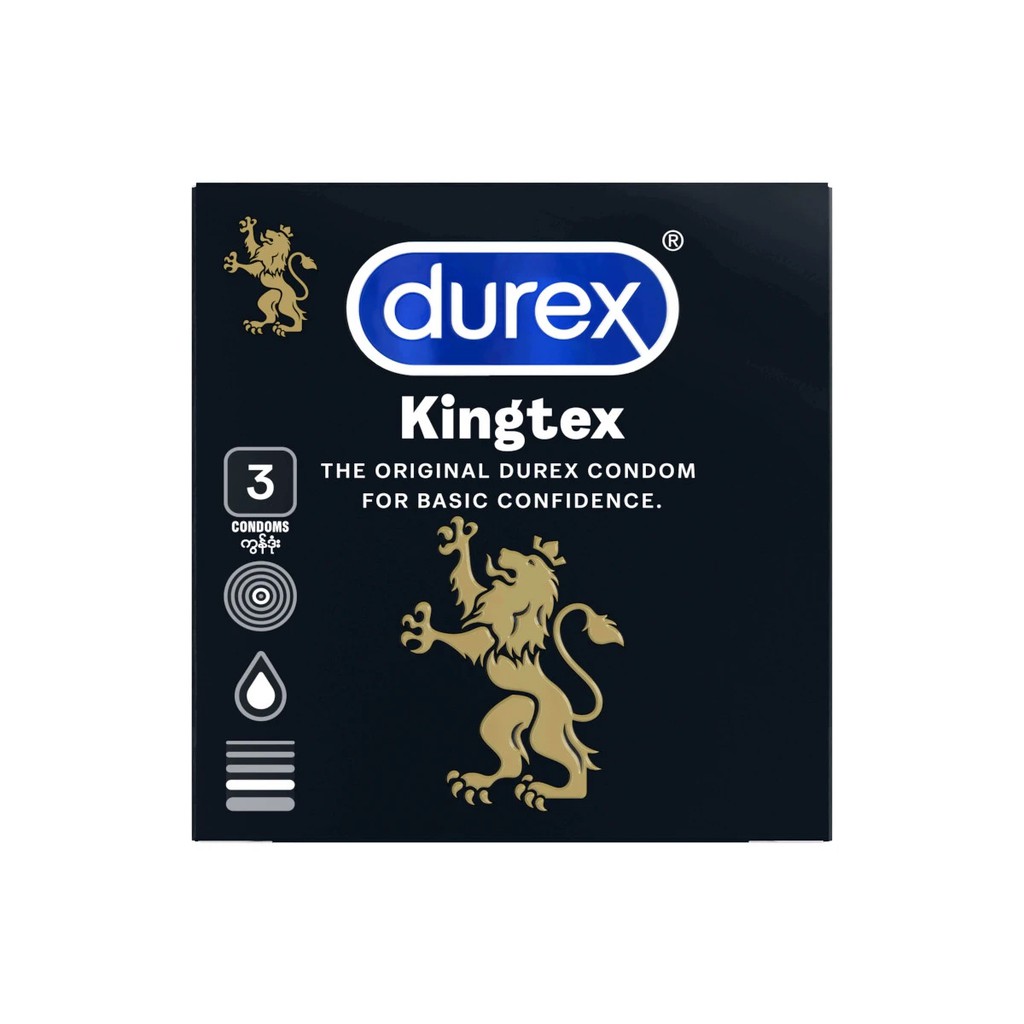 [ CHÍNH HÃNG ] Bao cao su DUREX KINGTEX