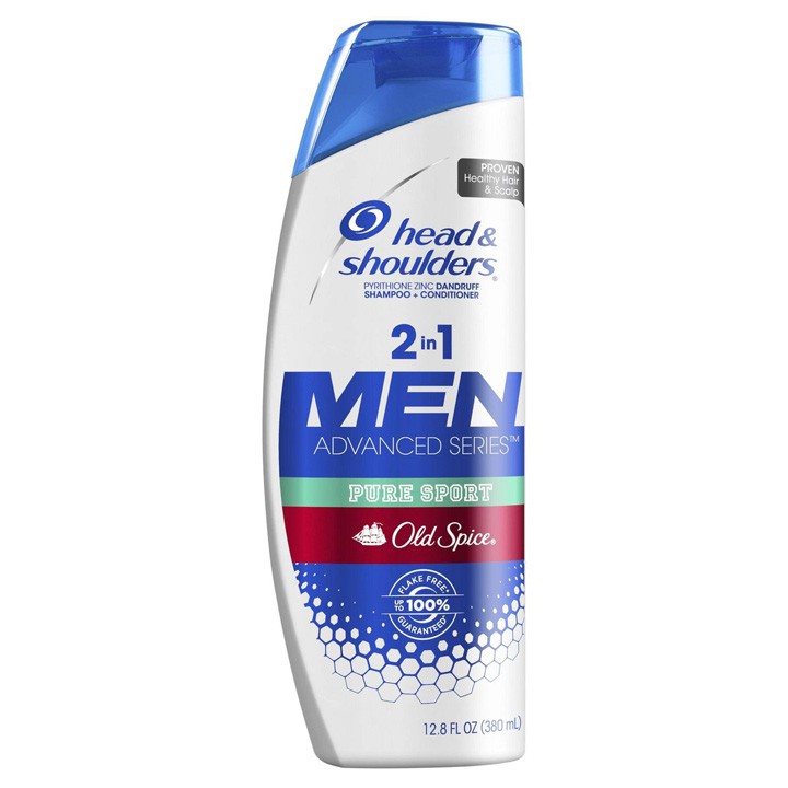 Dầu gội trị gàu Head &amp; Shoulders Old Spice Pure Sport 2in1 For Men, 380ml