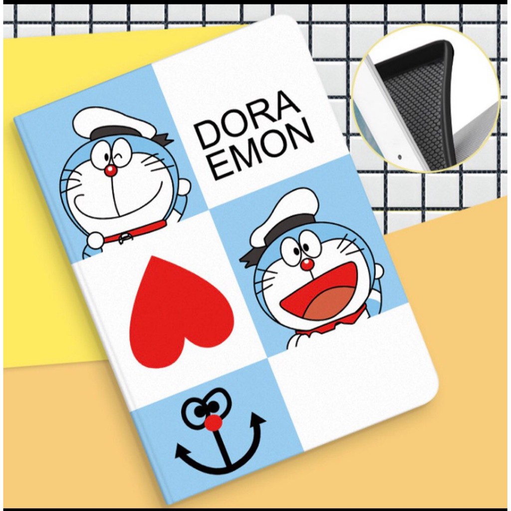 [SALE] [Viền Silicon] Ốp-Bao Da iPad Dễ Thương (P2) | BigBuy360 - bigbuy360.vn