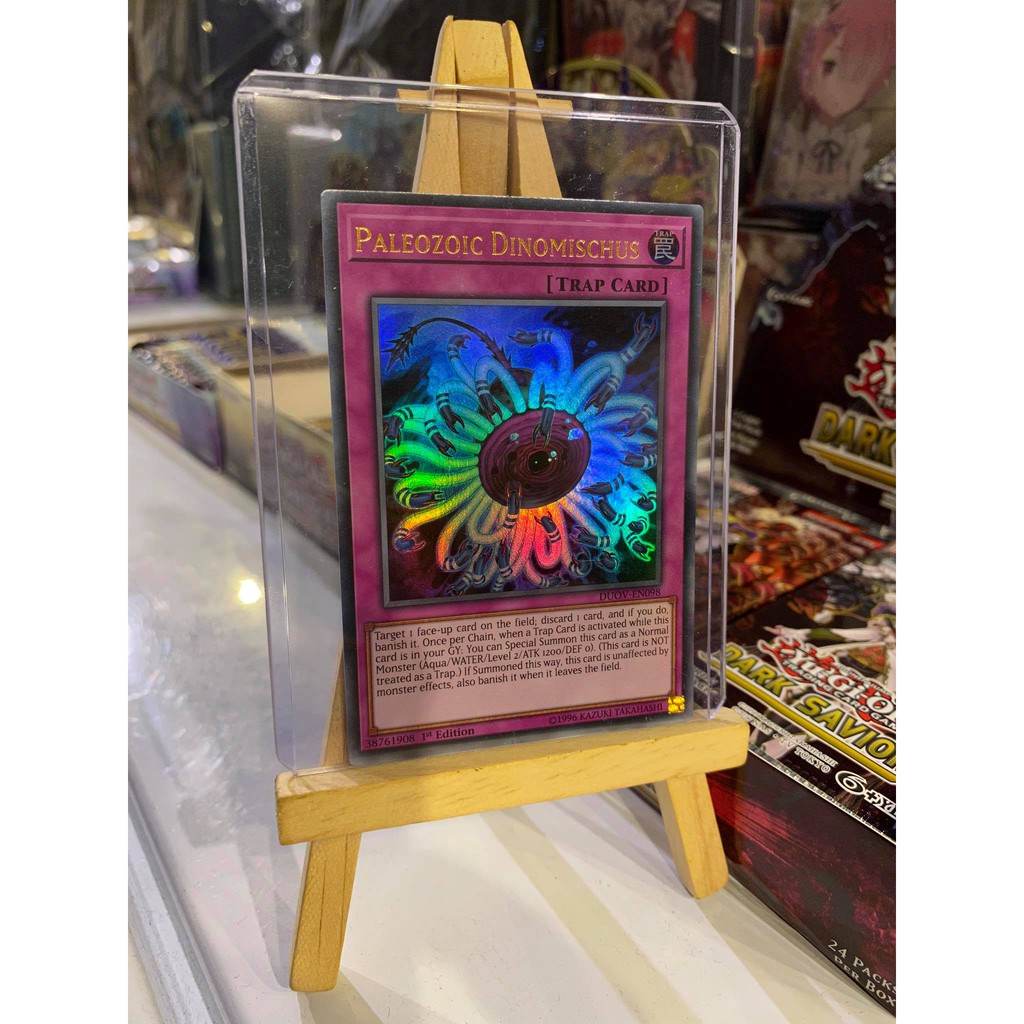 Lá bài thẻ bài Yugioh Paleozoic Dinomischus - Ultra Rare - Tặng bọc bài nhựa bảo quản