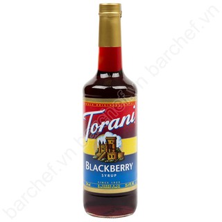 Sirô dâu đen - syrup torani 750ml