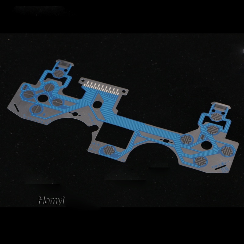 [HOMYL] Button Ribbon Circuit Board Film for PS4 Controller Dualshock 4 4.0 Blue