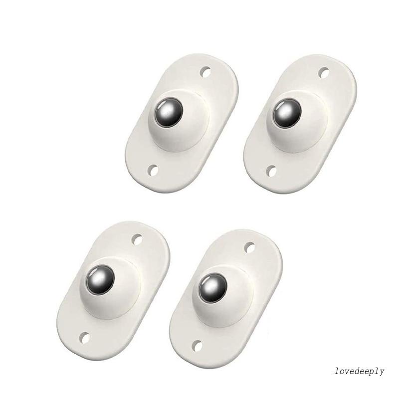 Set 4 Bánh Xe Xoay Tự Dính Mini Thông Dụng