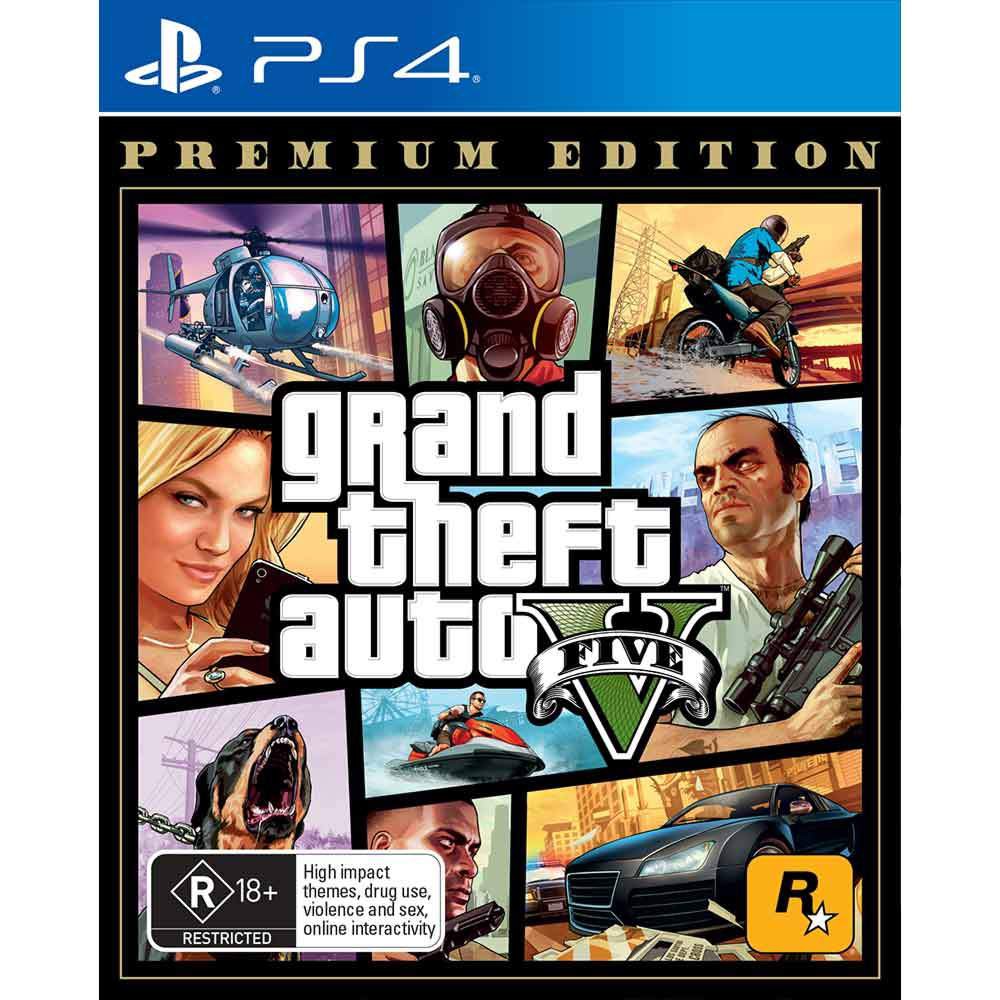 Đĩa ps4 GTA 5 Renew