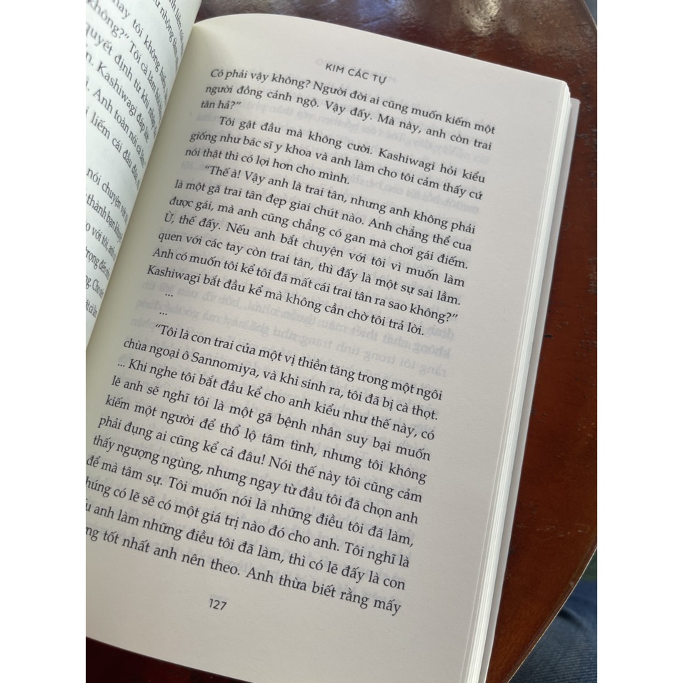 Sách - [bìa cứng] KIM CÁC TỰ – Mishima Yukio – Nguyễn Văn Thực dịch- Nhã Nam - Bình Book