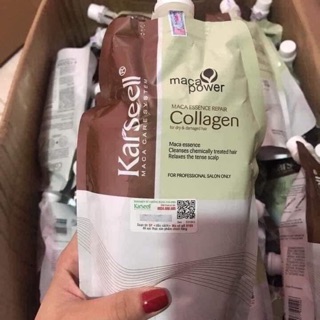 Ủ tóc Collagen Karseel Siêu Mềm Mượt Tóc - Túi Hấp Ủ Tóc Colagen Giá Rẻ