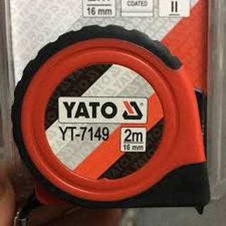 Thước dây cuộn 2m Yato YT-7149/7150/7151/7152/7154
