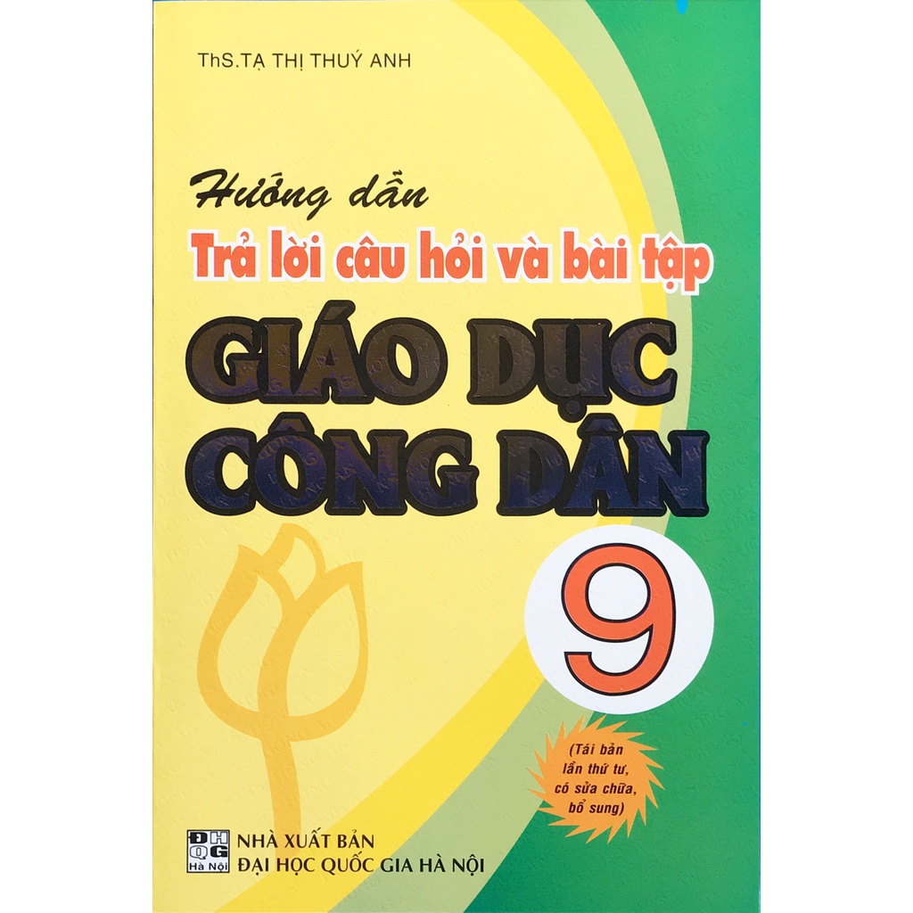 Sách - Hướng dẫn trả lời câu hỏi và bài tập giáo dục công dân 9