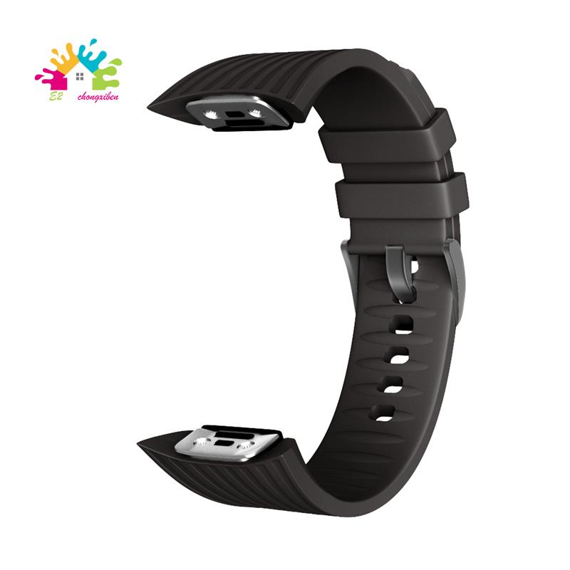 Dây đeo silicone màu đen cho đồng hồ thông minh Samsung Galaxy Gear Fit 2 Pro Gear Fit 2 SM-R360