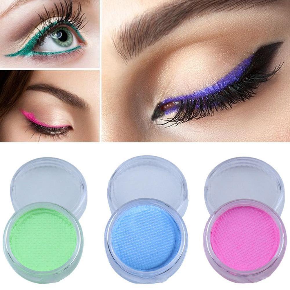 USNOW Bảng Phấn Mắt Màu Dạ Quang Có Thể Giặt Lại Tiện Dụng