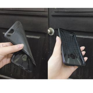 Ốp lưng dẻo vân da Auto Focus cho oppo Ak1 / Sỉ Phụ Kiện