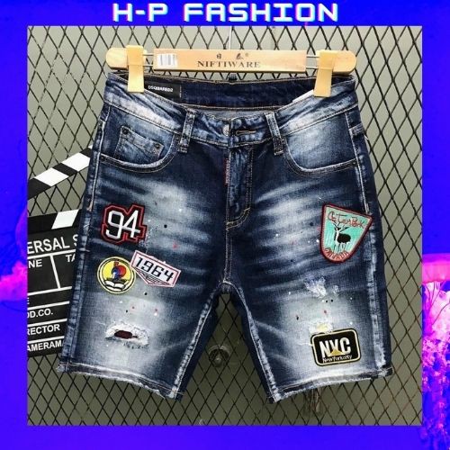 Quần Sọt Nam Rách 🔵 𝐅𝐑𝐄𝐄 𝐒𝐇𝐈𝐏 🔵 Quần Short Jean Nam Đẹp Co Giãn Thời Trang Hpfashion - QSJN229