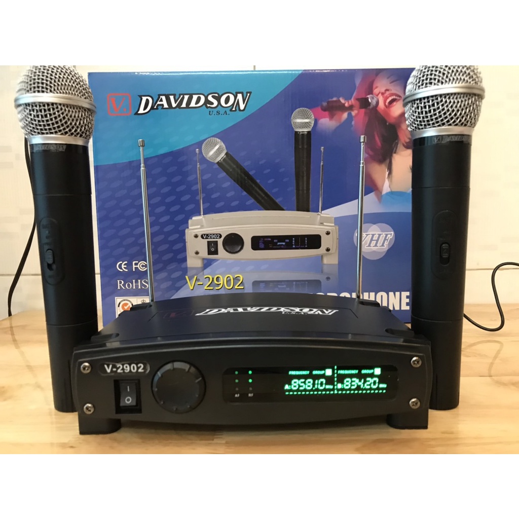 Micro không dây Davidson 2902 - Hàng loại 1