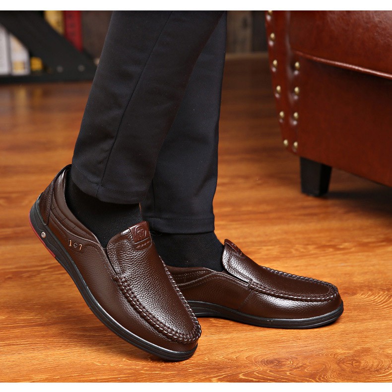 Giày mọi, giày lười big size cỡ lớn (EU:45-46) cho nam chân to | BigBuy360 - bigbuy360.vn
