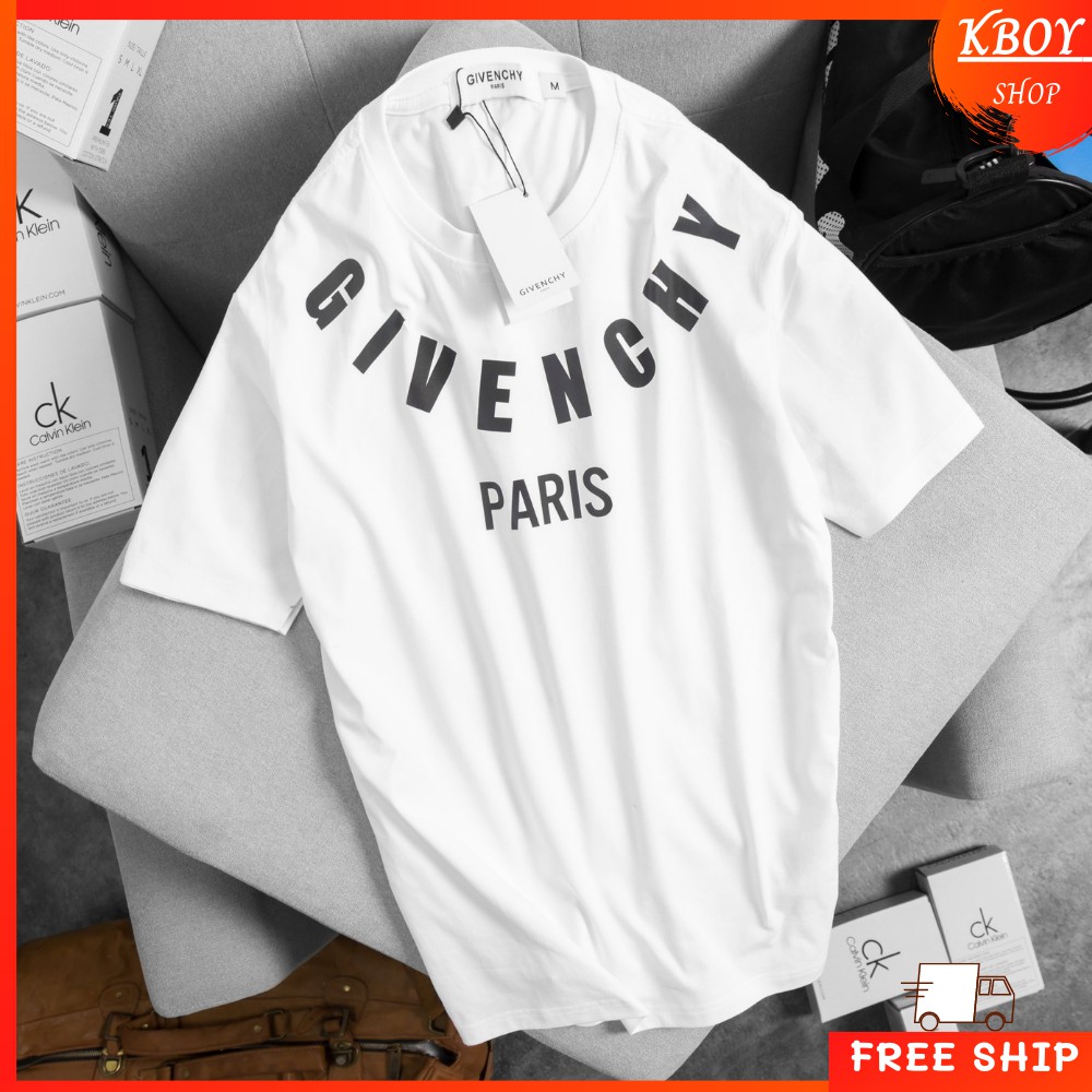 Áo Thun Nam Phản Quang Kboy Shop Áo phông 100% Cotton  2 màu Trắng Đen tay ngắn cổ tròn dáng ôm phối cực cá tính - V101