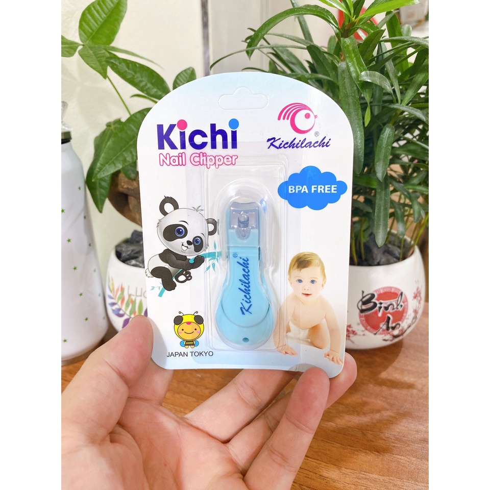 Bấm móng, dụng cụ cắt móng tay loại nhỏ an toàn cho bé Kichi Nail Clipper