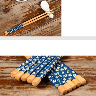[XẢ KHO NGHỈ BÁN] Đũa Tre Nhật Bản Bộ 5 Đôi
