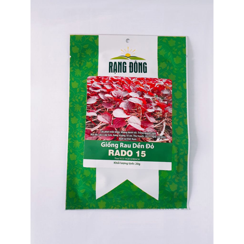 Hạt Giống Rau Dền Đỏ Rạng Đông 20Gram