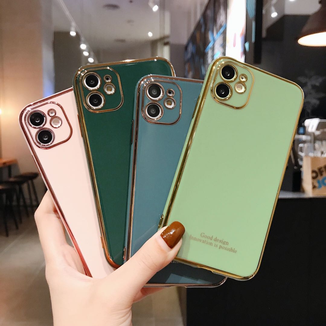 Ốp điện thoại mạ viền vuông cho OPPO A15 A15s A74 A54 A53 A32 2020 A92 A72 A52 A31 A9 A5 2020 A5s A3s A12 A12e Reno 6 5 F11 F9 Pro Realme 5 5i 5s 6i | BigBuy360 - bigbuy360.vn